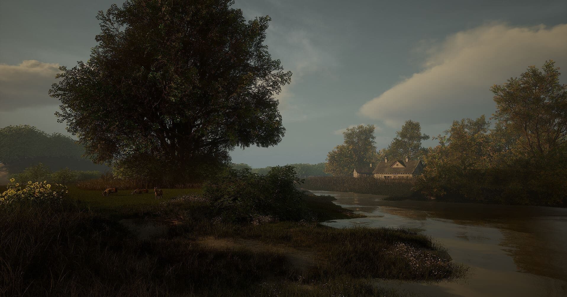 In-game screenshot showcasing the immersive historical environment and exploration mechanics of Discover Old D'Hanis